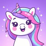 یونیکورن بنفش